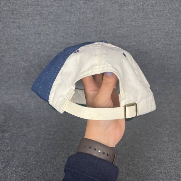 Cali-Fame Blue White Duck Woods Pro AM Adjustable Hat Cap Made in USA - Picture 6 of 11